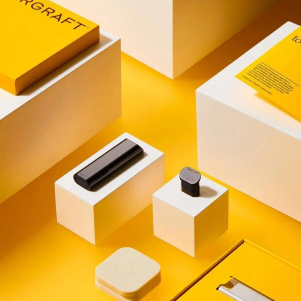 AIRGRAFT Bright Yellow Vape Box - Image 2