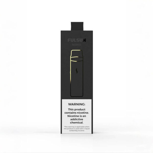 FULSUN Nobol Series – Slide-Out Premium Black Vape Kit Box-1