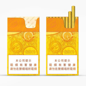 Kartonová krabička na cigarety Golden Leaf s ovocnou příchutí - balení 10 kusů - 4 ks