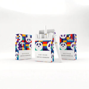Hardpack Cigarette Box with Panda & Color Card Style-1