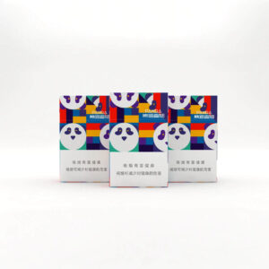 Hardpack Cigarette Box with Panda & Color Card Style-3