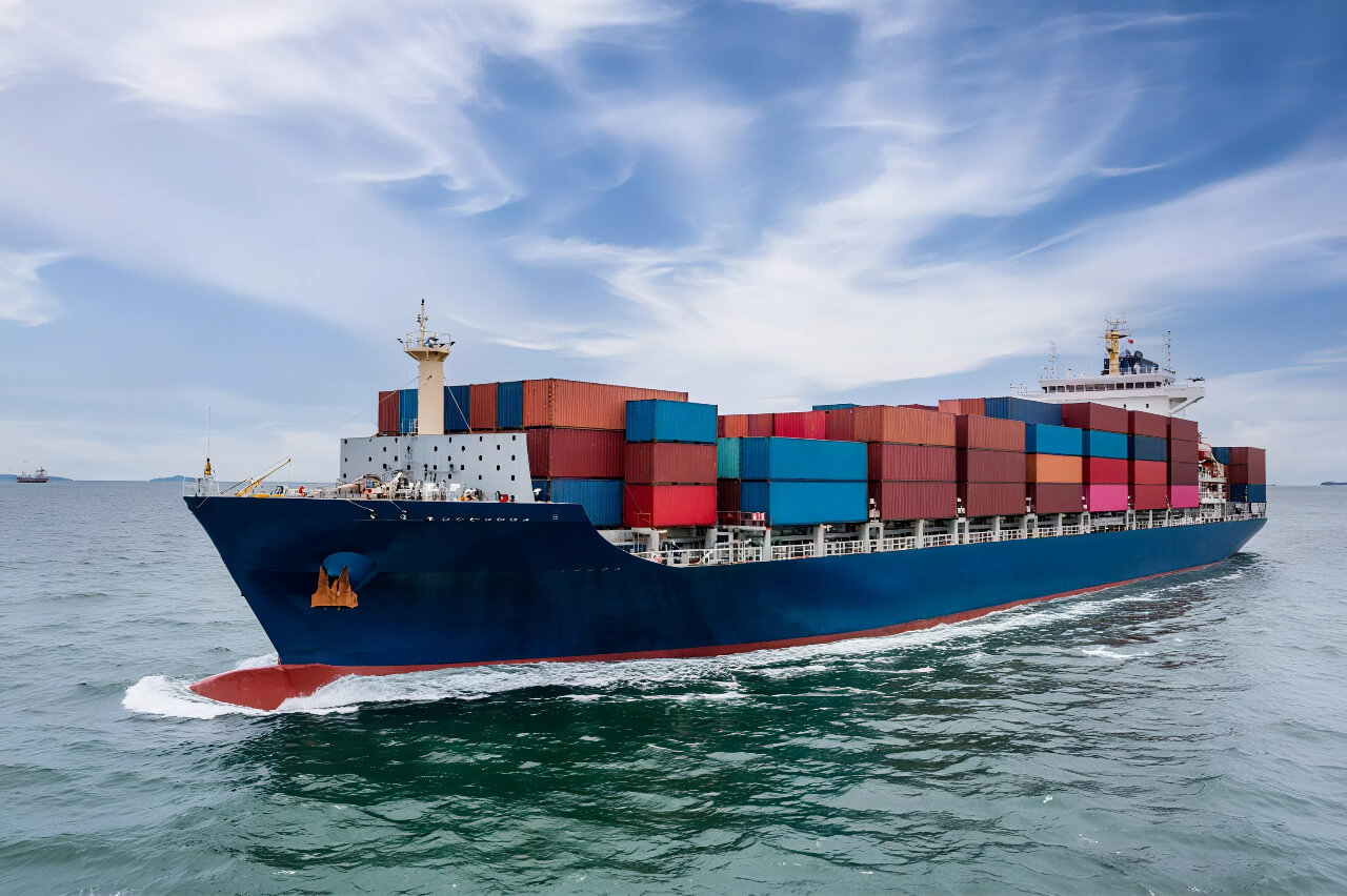 Intertional ship
