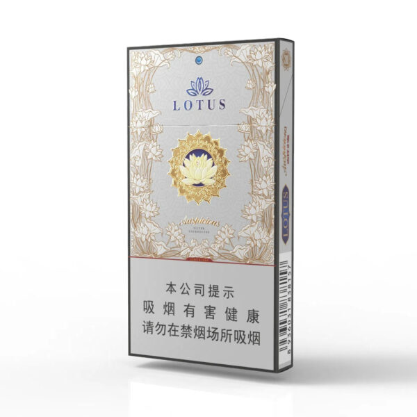 LOTUS silver Cigarette Box-1