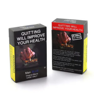 Plain Cigarette Black Box -1