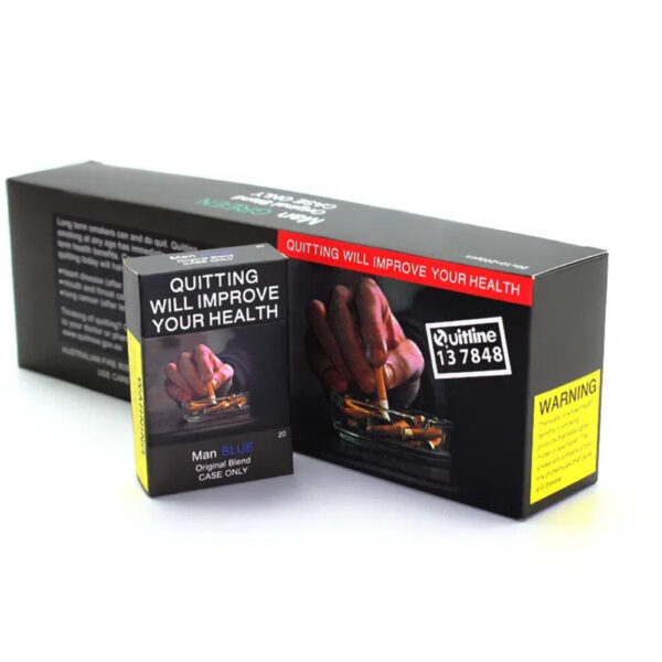 Plain Cigarette Black Box -2