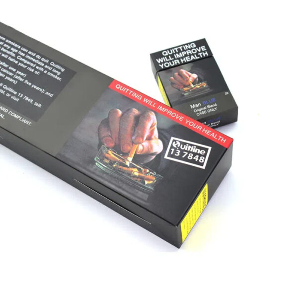 Plain Cigarette Black Box-3