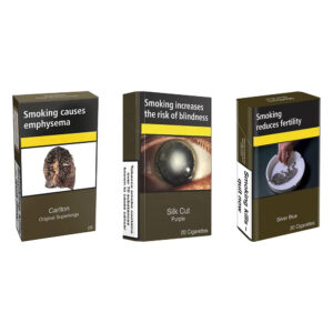 Plain Cigarette Box with Graphic Health Warnings-1