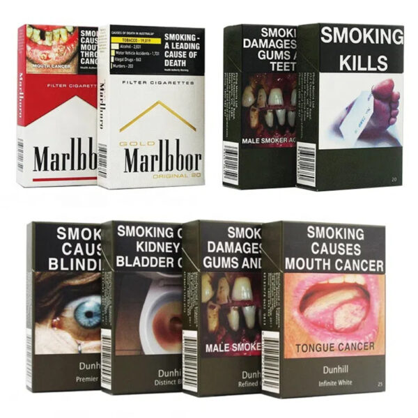 Plain Cigarette Box with Graphic Health Warnings-2