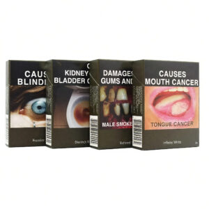 Plain Cigarette Box with SMOKING KILLS Warning-2