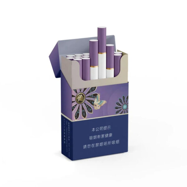 Purple and Blue Cigarette Box-3