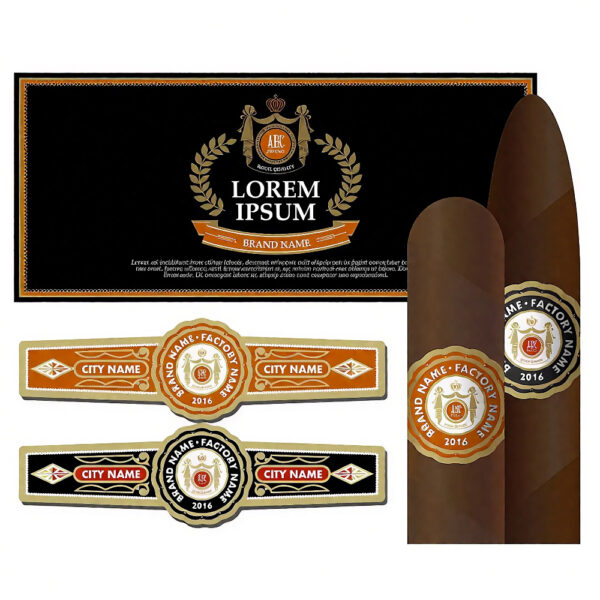 ឈុត 1 Cigar Bands បោះពុម្ពរបស់អ្នកប្រមូល