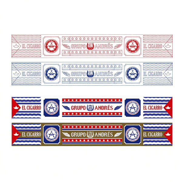 GRUPO ANDRES Vintage Cigar Bands-3