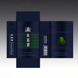 Huanghelou blå spillekort-tema cigaretæske-2